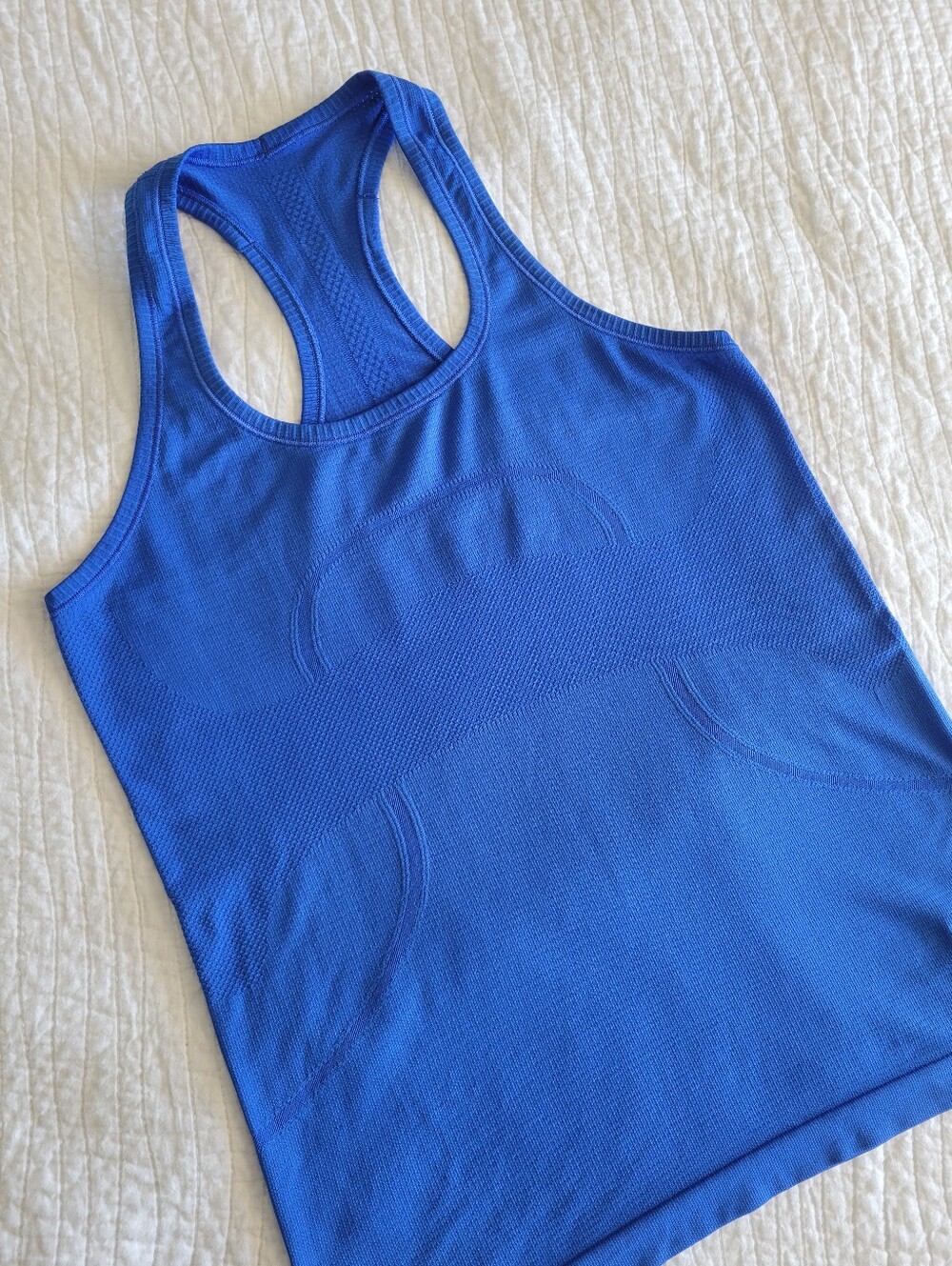 Lululemon Seamless Swiftly Racerback Tank Top - Electric Blue